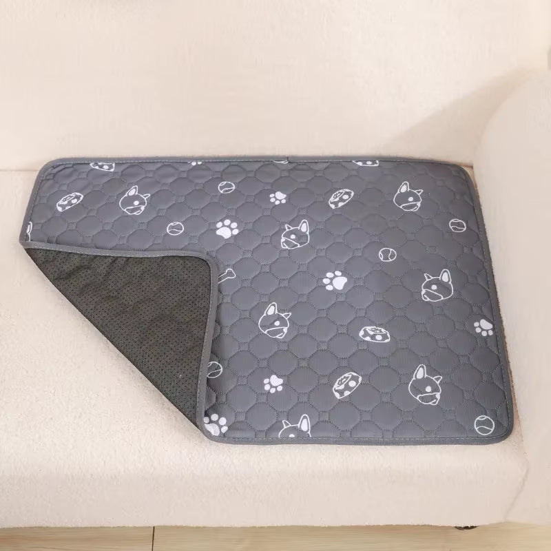 Reusable Dog Pee Pad Blanket Absorbent Diaper Washable Puppy Training Pad Pet Bed Urine Mat for Pet Car Seat Cover Pet Bed New