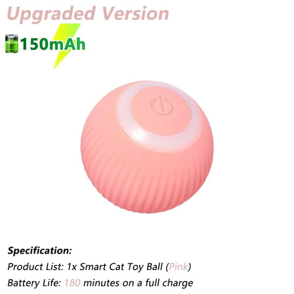 Cat Interactive Ball Electric Automatic Rolling Ball Smart Toys for Cats Smart Cat Toy Rotating Ball Cat Game Accessories