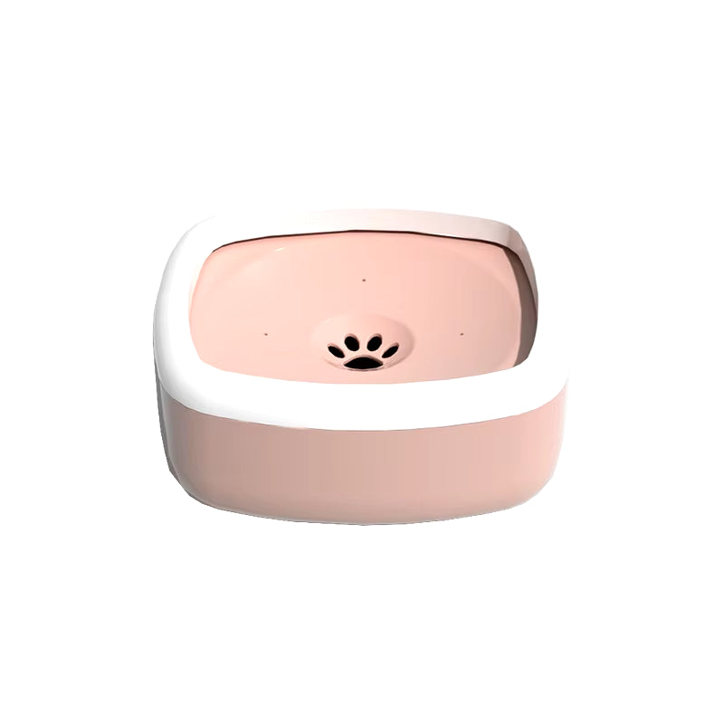 Floating Non-Wetting Mouth Cat Bowl without Spill, Drinking Water Dispenser, Anti-Over Dog Bowl, 1L, 1.5L